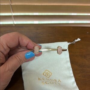 Kendra Scott Gold and Pink Bracelet